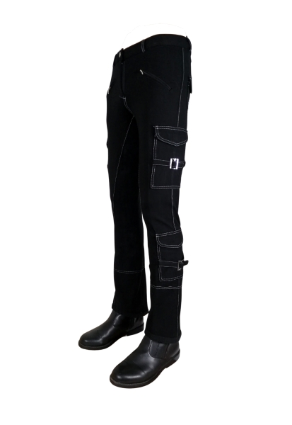 Damen Jodhpurreithose  "Baggy" in Schwarz Neu!